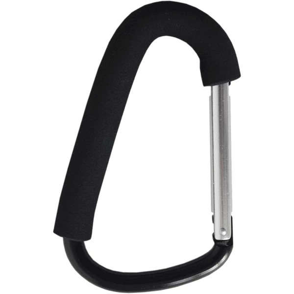 Altabebe Karabinerhaken Für Buggy & Kinderwagen Schwarz