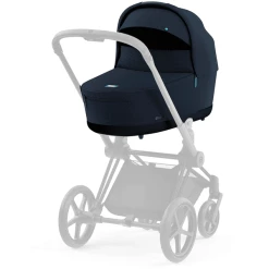 Cybex PLATINUM Kinderwagenaufsatz Für New Priam Und E-Priam Lux Carry Cot Midnight Blue Plus
