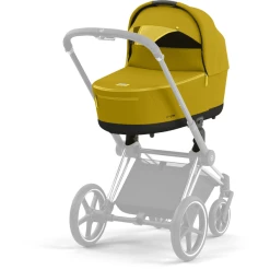 Cybex PLATINUM Kinderwagenaufsatz Für New Priam Und E-Priam Lux Carry Cot Mustard Yellow