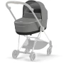 Cybex PLATINUM Kinderwagenaufsatz Lux Carry Cot Für New Mios Soho Grey