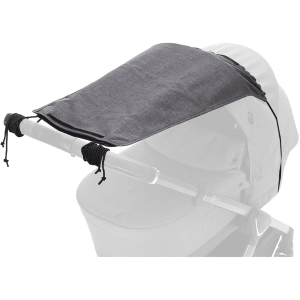 Fillikid Sonnenschutz Easy Grau Melange Für Kinderwagen