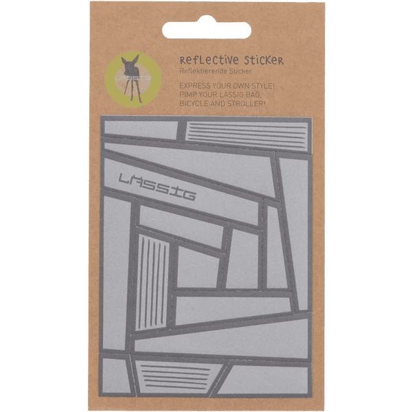 LÄSSIG Aufkleber Reflektierend Stripes