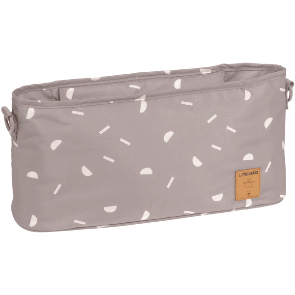 LÄSSIG Kinderwagen Organizer Blocks Taupe
