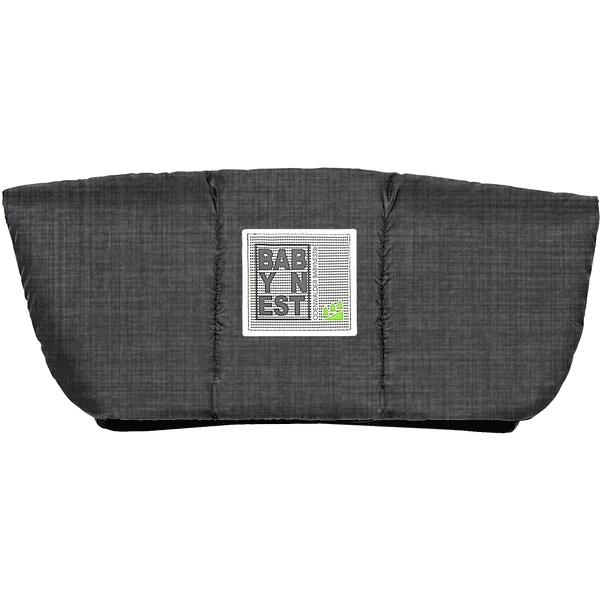 Odenwälder Handwärmer Muffolo Long Melange Anthrazit