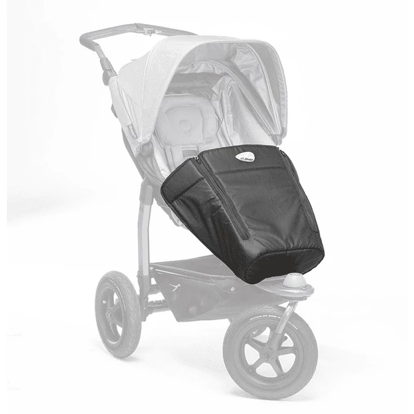 Tfk Fußdecke Mono Für Kinderwagen Schwarz